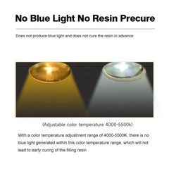 Dental Operating Light Ceiling Mounted 8 Bulbs LED Light with Sensor Touch Sceen
