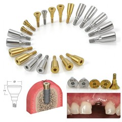 US Dental Healing Cap Abutment RC NC Cover Screw Titanium Fit Straumann ITI BLT