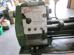 ENCO Toolroom Lathe 12″ X 24″ with powerfeed and threading options