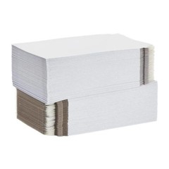 300 – 12.75″ x 15″ White Rigid Stay Flats Self-Seal Cardboard Envelope Mailers