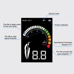 AZDENT Dental Endodontic Electronic Apex Locator Root Canal Measuring AZ-1 USA