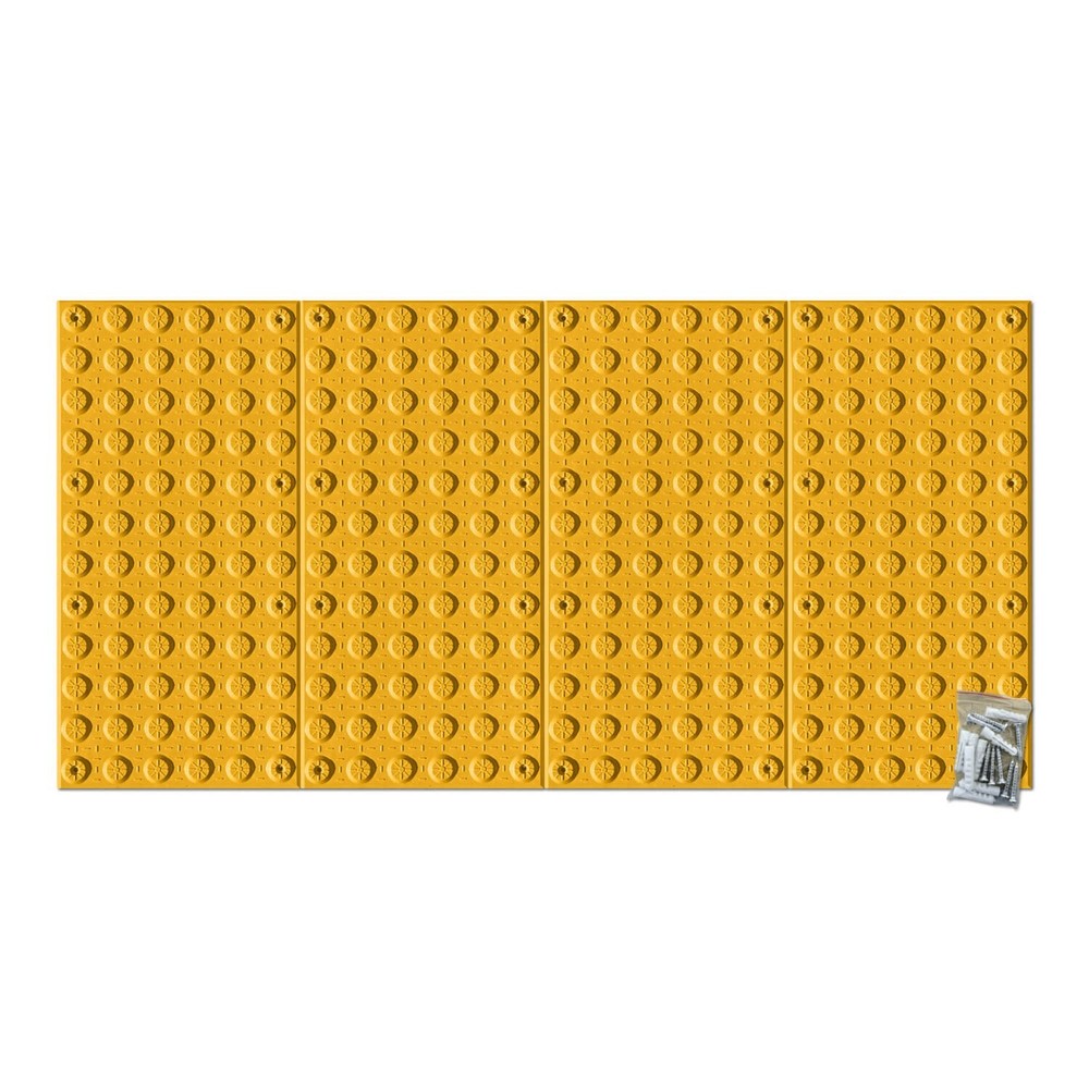 Sandbaggy ADA Compliant Warning Pad Set (Fasteners Included) – Truncated Domes
