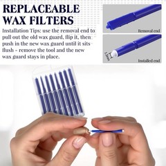 Wovnet Hearing Amplifier Cleaning Tools, Compatible with Audien Aid…