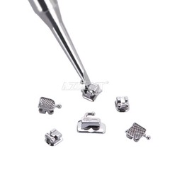 AZDENT Dental Orthodontic MIM Self Ligating Bracket Braces with Buccal Tubes