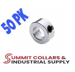 1/2″ Bore (50 PCS) Zinc Plated Set Stop Collar. Free standard shipping!