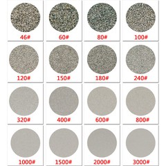6″ in Diamond Grinding Disc Flat Lap Disk Grit 60-3000 Lapidary Tools for Stone