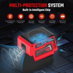 Power Inverter & Voltage Regulator Set Compatible with Milwaukee 18V Battery