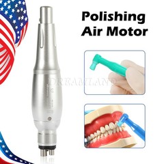Dental Ultrasonic Air Perio Scaler Handpiece Hygienist 4 Hole w/ 3 Tips Original