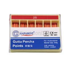 Dental Endo Gutta Percha Points/Absorbent Paper Points Taper 0.02/0.04/0.06