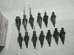 13 Pcs BT35 Tool Holder Lot CNC for Lydex, Nikken, Techleader