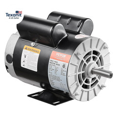 5HP SPL Air Compressor Electric Motor, 230V 17.6Amps, 56 Frame 3450RPM, 5/8″ Key