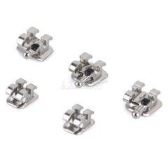 AZDENT Dental Orthodontic Brackets Mini Roth/MBT 022 Hooks 345/10Size Arch Wires