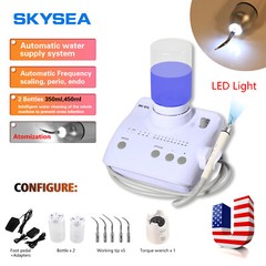 Dental Ultrasonic LED Scaler Bottle fit WOODPECKER/EMS/Air Scaler Handpiece 2/4H