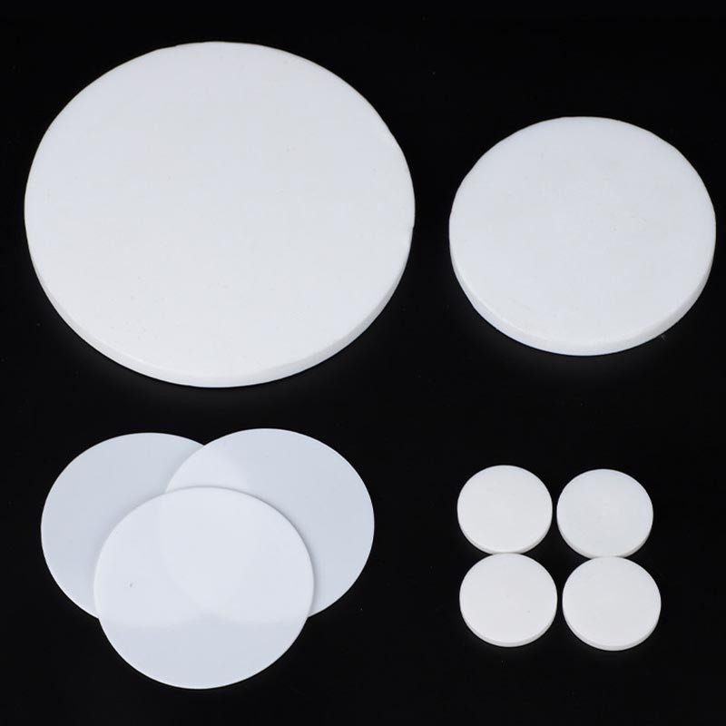 10Pcs 5-100 mm PTFE Solid Round Seal Gaskets Disc Thick 0.5/1/1.5/2/3/4/5/6/8 mm