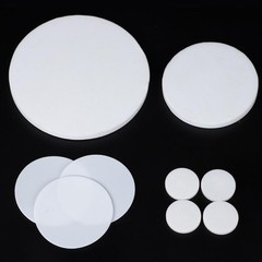 10Pcs 5-100 mm PTFE Solid Round Seal Gaskets Disc Thick 0.5/1/1.5/2/3/4/5/6/8 mm