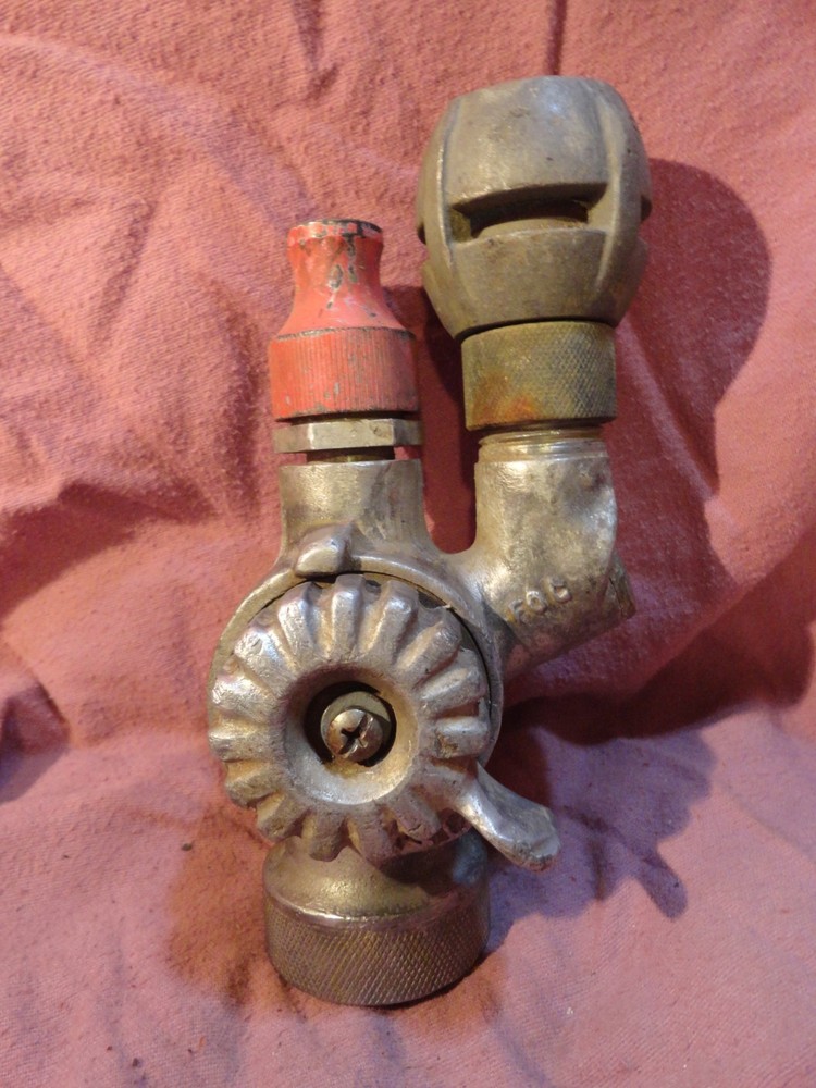 FORESTRY WILDLAND FIRE NOZZLE STREAM/FOG 1″ NPSH 3/16″ FSS STREAM USED FAST SHIP