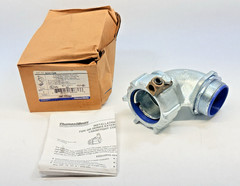 NEW Thomas & Betts 5357GR Grounding 90° Connector, 2″, FMC, Liquidtight, Bonding