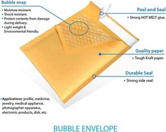 100 #6 12.5×19 Kraft Paper Bubble Padded Envelopes Mailers Case 12.5″x19″
