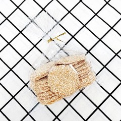 100PCS Cellophane Bags 6×9 inches, Clear Treat Bags with 4’’ Twist Ties, Plas…