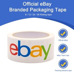 12-24pcs rolls 2″x75 yds shipping packaging colour logotapeexpress Official ebay