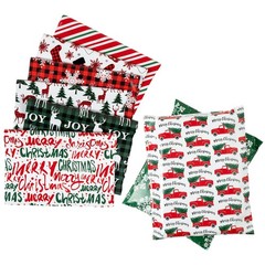 80 Pcs Christmas Poly Mailer Set Festive Shipping Bags Candy Cane Buffalo Pla…