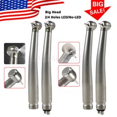 Dental High Speed (LED E-generator ) Handpiece 4Hole Burr Turbine NSK Style