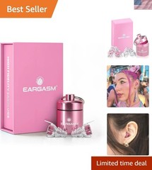 High Fidelity Pink Earplugs for Concerts, Festivals, Musicians, DJs, Night-Li…