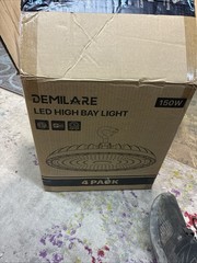 LED High Bay Light 150W 120W 90W Adjustable Commercial Warehouse Lights US Plug