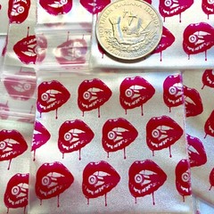 BaggiesSince1987 – 1515 Design Zip Bags METALLIC P 50 D MIX 100PCS, READ DETAILS