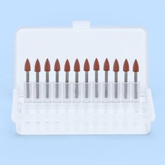 60PCS Dental Polishing Polishers Bur FG 1.6mm Mini Points Brownie Friction Grip
