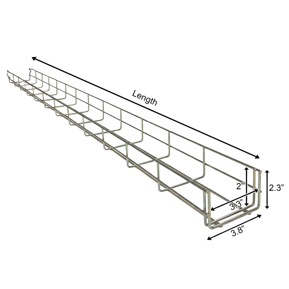 Electriduct Fast Connect Wire Mesh Cable Tray System