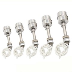 5PCS 75mm Stainless Steel Liquid Water Level Sensor Horizontal Float Switch Tool