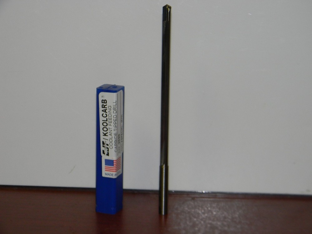 Koolcarb .2598" x 4-1/2" x 6-1/4" Coolant Carbide Tipped Drill 62
