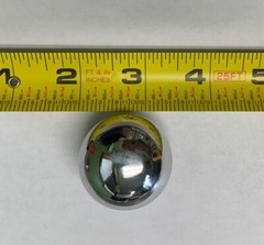 Corona Nut, Ball, Sphere, 1-3/8″ Dia. 1/4-20 thread 5/8″ Depth , High Voltage