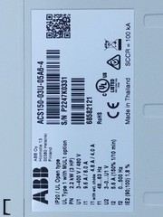 ACS150-03U-05A6-4 ABB ACS150 2.2KW 440V VFD