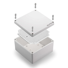 Outdoor Junction Box IP67 Waterproof Project Box ABS Plastic Weatherproof Electr