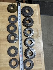 Lot of 13 Side Milling Cutters Different Profiles