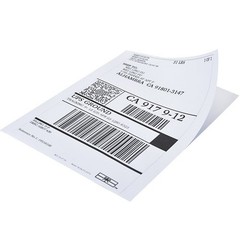Full Sheet Sticker Paper for Laser & Ink Jet Printers 8.5″ x 11″ Shipping Labels