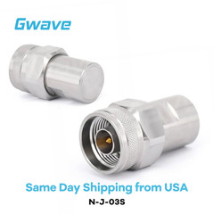 N Male RF Load Termination Up To 18 GHz, 2 Watts, Passivated Stainless Steel