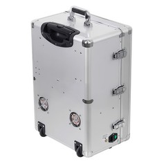 Portable Dental Delivery Unit System Mobile Suction with Air Compressor 4 Holes