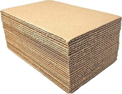 50 12×12 Cardboard Corrugated Pads Inserts Filler Sheet 12 x 12
