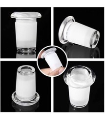 18mm Male to 14mm Female Glass Adapter Compact Reducing Joint 🇺🇸 Seller