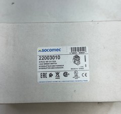 Socomec 22003010 3-Pole 100A Load Break Disconnect Switch
