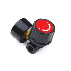 Primefit Air Compressor Regulator 1/4in NPT 160 PSI Gauge Pressure Control Tool