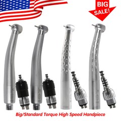 Yabang Dental High Speed Handpiece with 4 Holes Quick Coupler 360° Swivel