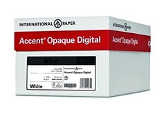Accent Opaque Printer Paper, 8.5” x 11” 24lb Bond/60lb, 5,000 Sheets -10 Reams