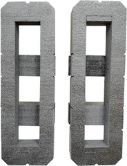 Adjustable Foam Server Packaging for Safely Shipping 1U and 2U Servers