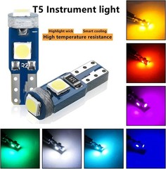 3030-3SMD LED Dashboard Lights for Car, 20-Piece Super Bright Bulbs with IceBlue
