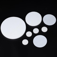 10Pcs 5-100 mm PTFE Solid Round Seal Gaskets Disc Thick 0.5/1/1.5/2/3/4/5/6/8 mm