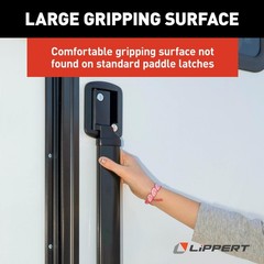 Lippert Components Lippert Latchxtend Easy Open Rv Door Handle Extension For